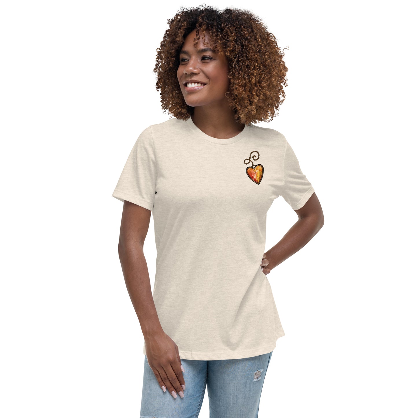 Jewel Heart Tee, Autumn