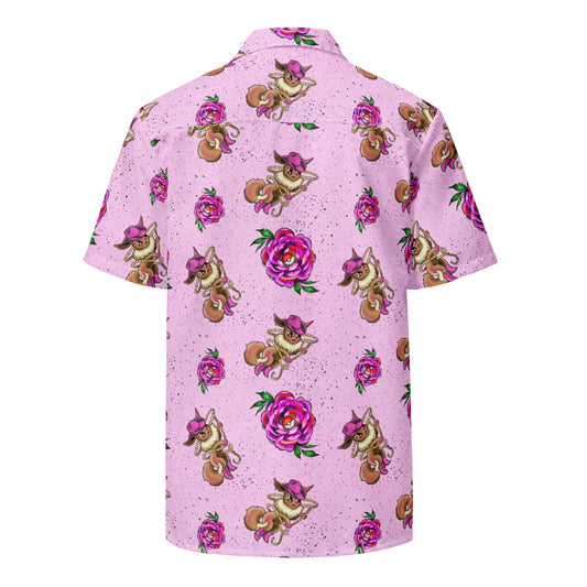 Yeehaw Eevee Unisex Button Shirt