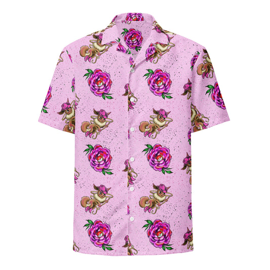 Yeehaw Eevee Unisex Button Shirt
