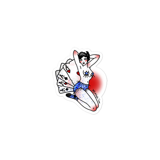 Vegas Pin up stickers